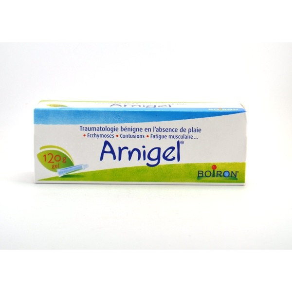 Arnigel Gel with Arnica - Bruises, Contusions, Muscle Fatigue - Boiron - 120g