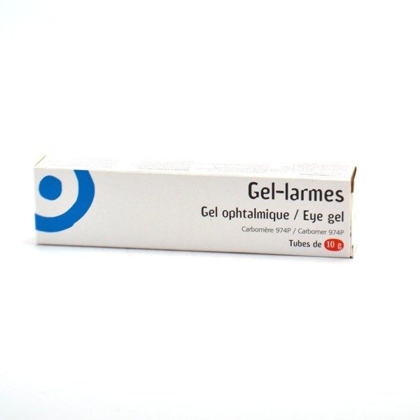 Tear-Gel, Carbomer 974P, 0.3%, Ophthalmic Gel, 10g tube for dry eyes, Théa