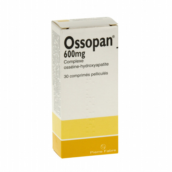Ossopan 600 mg, Carence en Calcium - 30 Comprimés Pelliculés