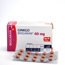Ginkgo 40mg Biogaran 90 tablets, Therapeutic equivalent of Tanakan