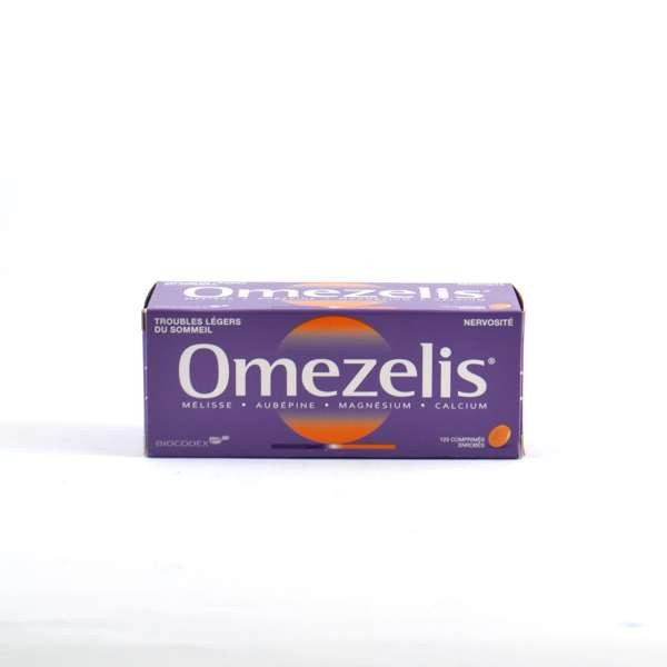 Omezelis, 120 tablets, Nervousness, Minor Trouble Sleeping, Palpitations