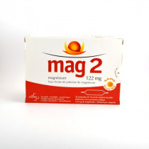 Mag 2 122mg Magnésium Ampoules, Boite de 30