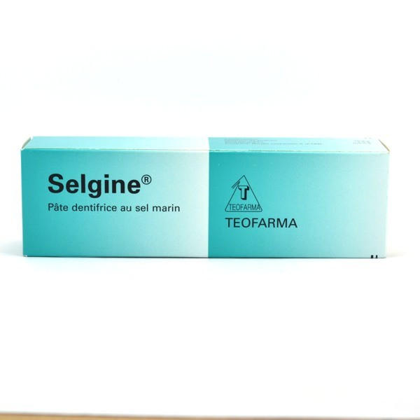 Selgine Toothpaste Paste Toothpaste With Sea Salt, 100 g Tube 