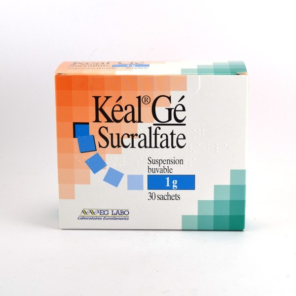 Kéal Gé 1g Sucralfate drinkable solution, 30 Sachets