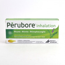 Pérubore Inhalation, Rhume, Rhinite, Rhinopharyngite, 15 Capsules