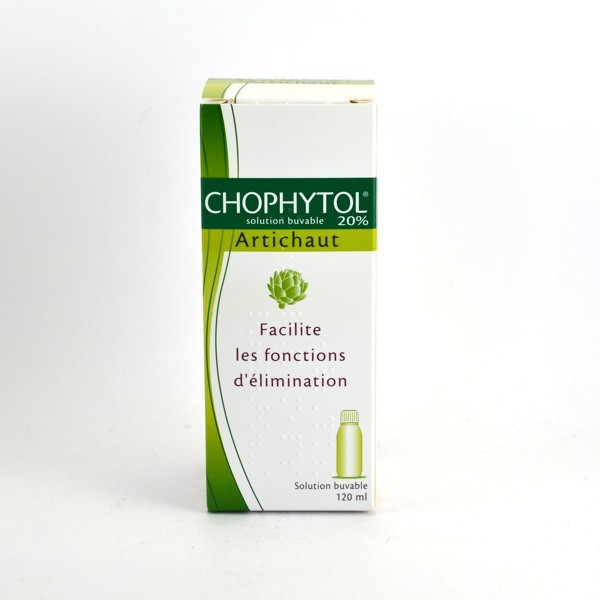 Chophytol 20% Drinkable Solution (with Artichoke) – to promote liver and kidney function – 120 ml Vial