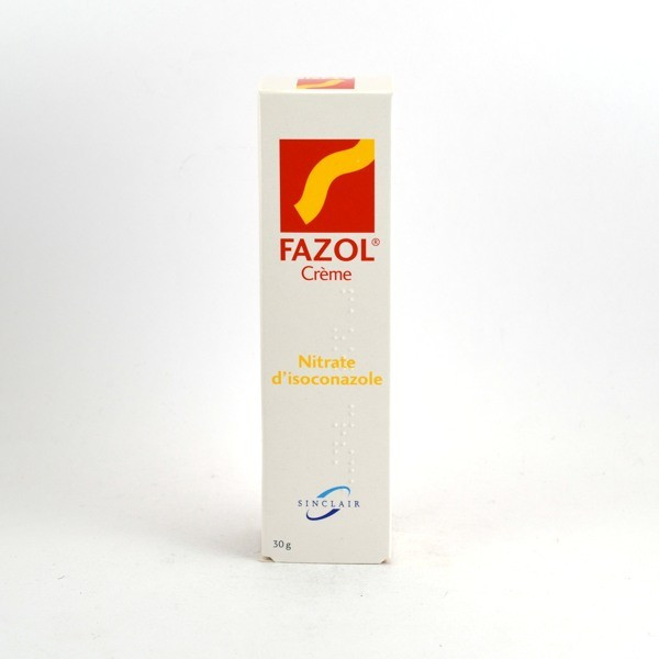 Fazol, Isoconazole Nitrate Cream, 30g