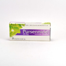 Pursennide 20 mg Constipation Occasionnelle, Sené Purifié, Sennosides 20mg Boite De 20 Comprimés, constipation occasionnelle