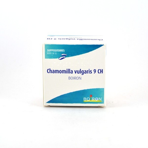 Boiron Chamomilla Vulgaris 9 C Suppository – Pack of 12