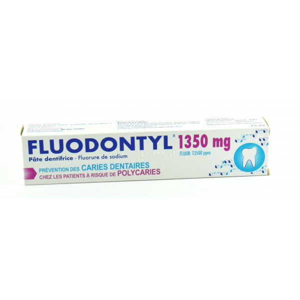 Fluodontyl Cavity Prevention Toothpaste, 1350mg, 75ml