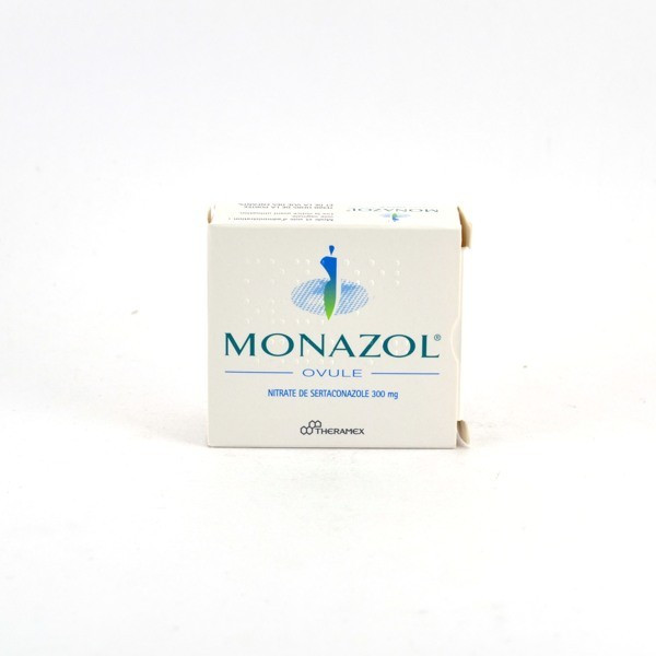 Monazol Suppository, Box of 1 vaginal suppository for vaginal mycosis