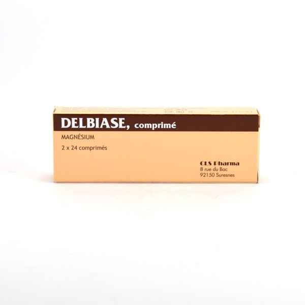 Delbiase Magnesium, Box Of 2 X 24 Tablets