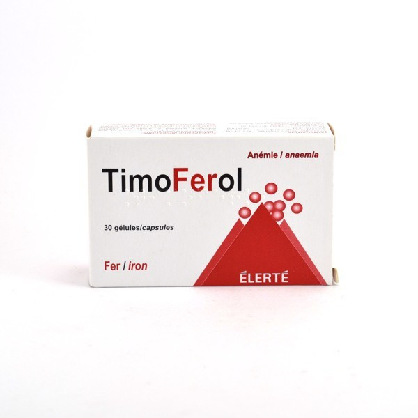 TimoFerol, Iron, Anaemia, 30 capsules