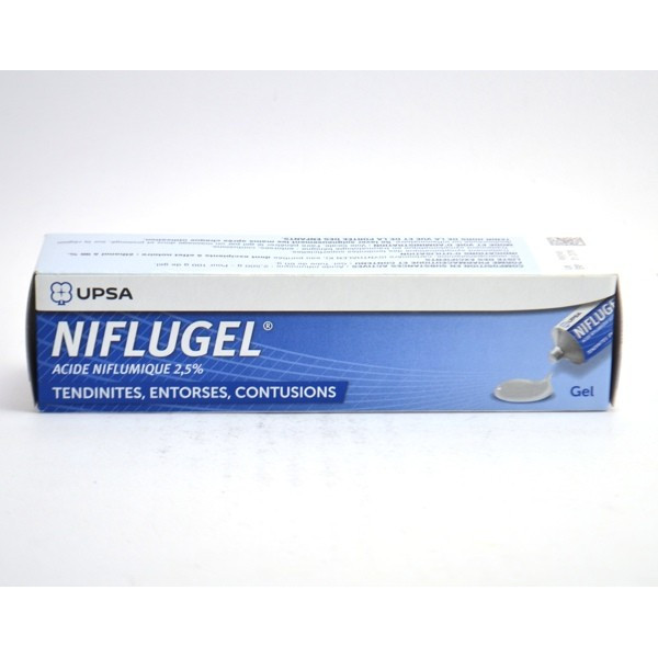 Niflugel 2.5%, Tendonitis, Sprains, Bruising, 60g tube