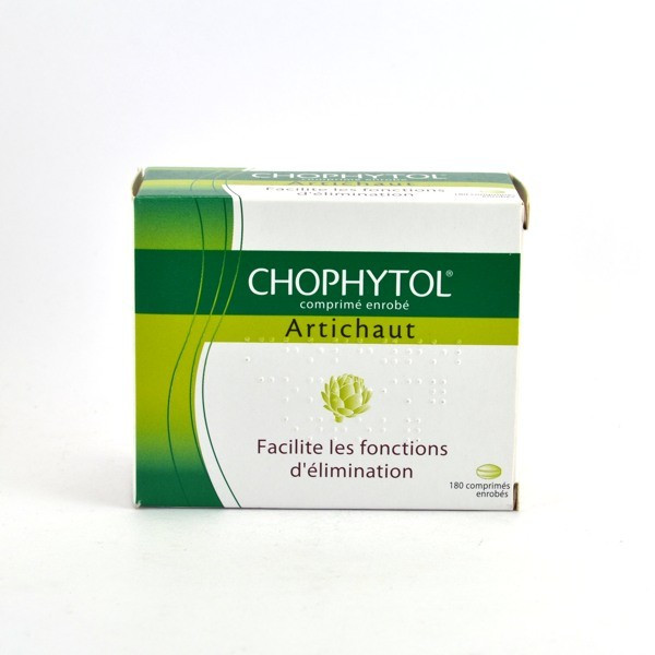 Chophytol Coated Tablets (with Artichoke) – to promote liver and kidney function – Pack of 180