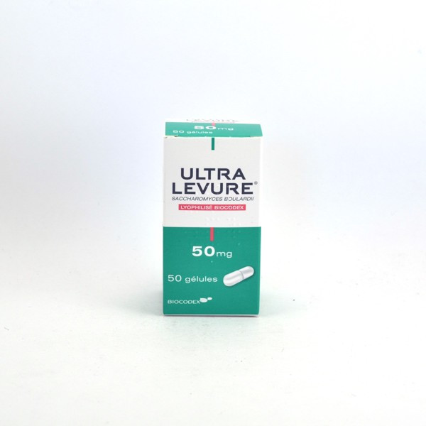 Ultra Levure 50 mg, Diarrhoea, 50 capsules