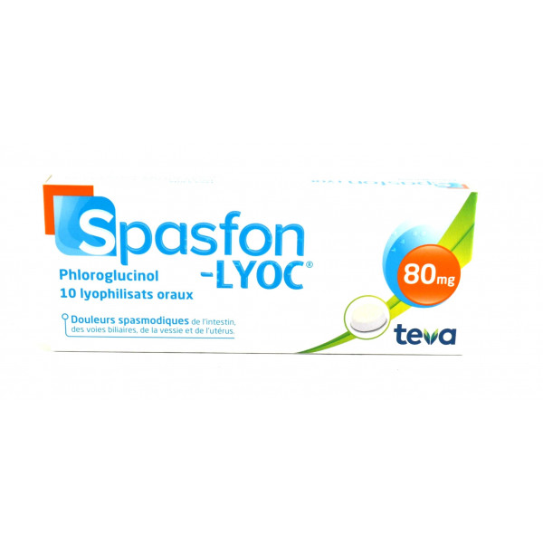 Spasfon-Lyoc Lyophilisates – for spasmodic pain – Pack of 10