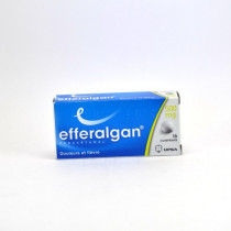 Efferalgan 500mg, Douleurs et Fièvre, Boite de 16 Comprimés