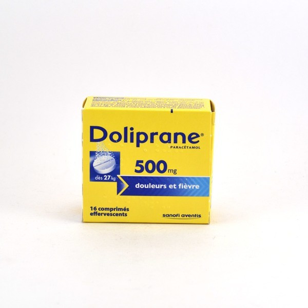 Doliprane Paracetamol 1000 mg Comprimés Douleurs et Fièvre, Boite de 8 -  Sanofi Aventis