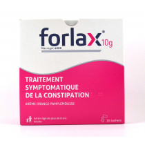 Forlax 10g Constipation, Dès 8 ans, 20 Sachets-Dose