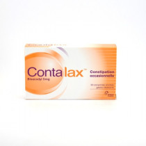 Contalax Bisacodyl Constipation Occasionnelle, 30 Comprimés Enrobés