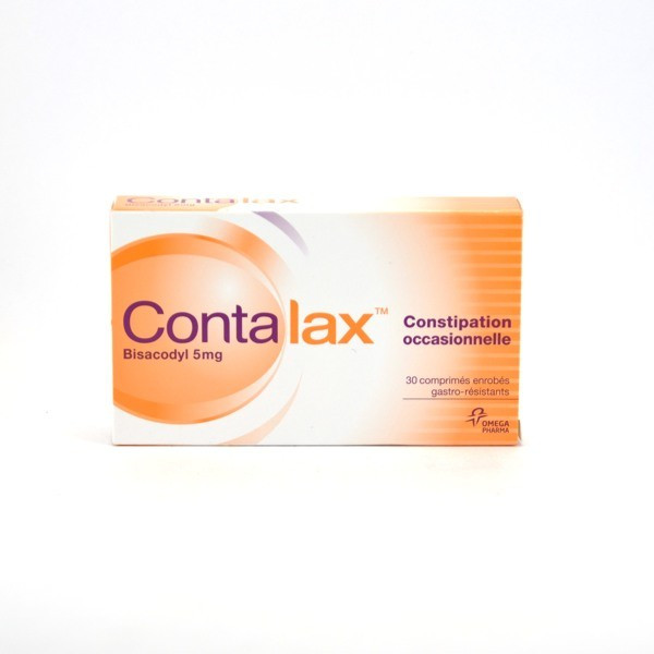 Contalax Bisacodyl Coated Tablets – for occasional constipation – Pack of 30