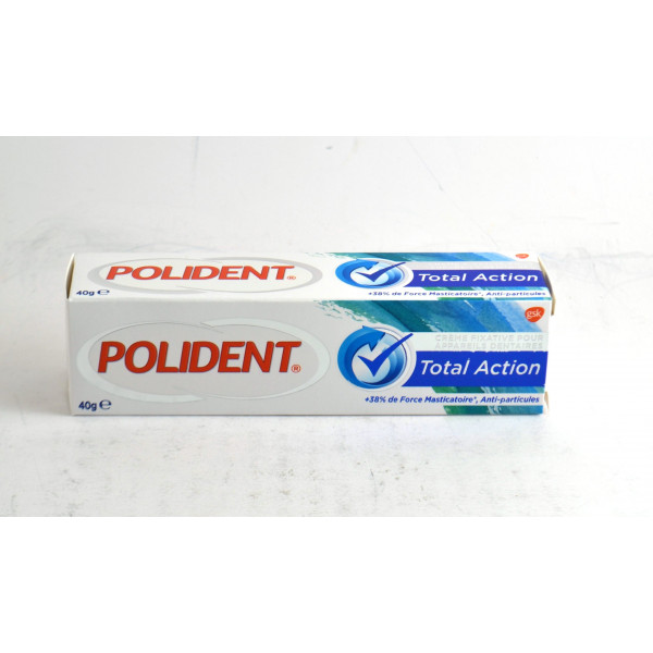 Crème adhésive pour dentier forte adhérence, 40 g – Poligrip