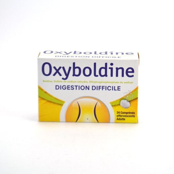 Cooper: Oxyboldine Solution (Boldine 0.5 mg) – for digestion problems – Pack of 24 Effervescent Tablets