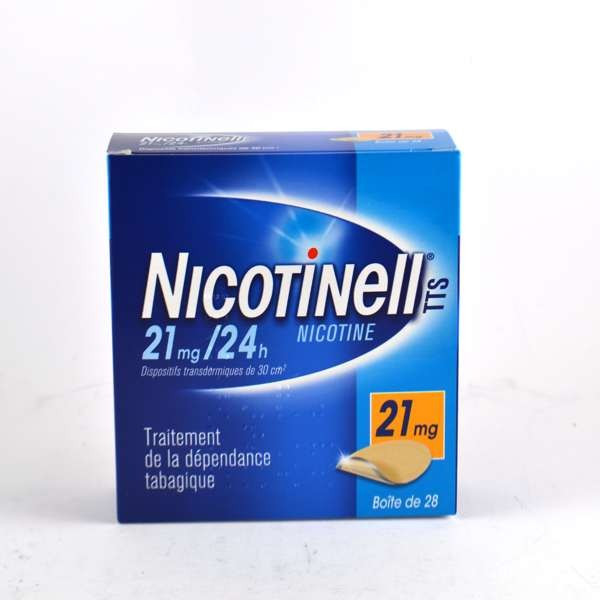Nicotinell TTS 21 mg/24 H, Transdermal Device Box Of 28