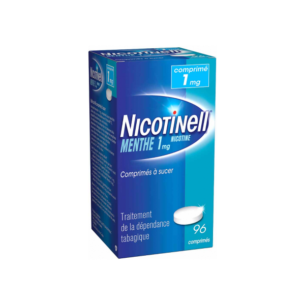 Nicotinell Mint 1mg, Tablets to suck, box of 96