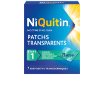 NiQuitin Patch Nicotine 21mg/24h Sevrage Tabagique, Boite de 28 patchs