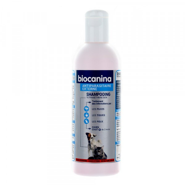 Tetramethrin  BCN Antiparasitic Dog & Cat Shampoo - Biocanina -200 ml