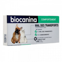 Biocanina - Mal des Transports - Chiens et Chats - 20 comprimes