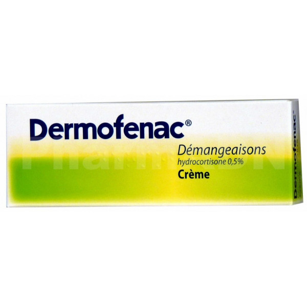 Dermofenac Cream for Itching with Hydro-cortisone 0.5%