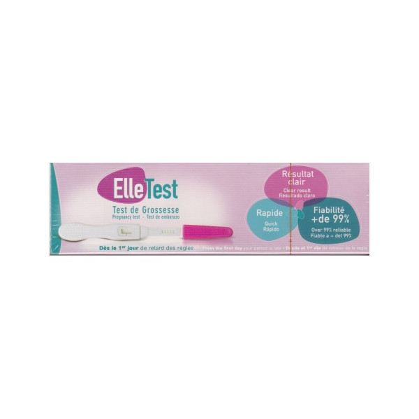 Pregnancy Test - 1st Day of Menstruation - ElleTest