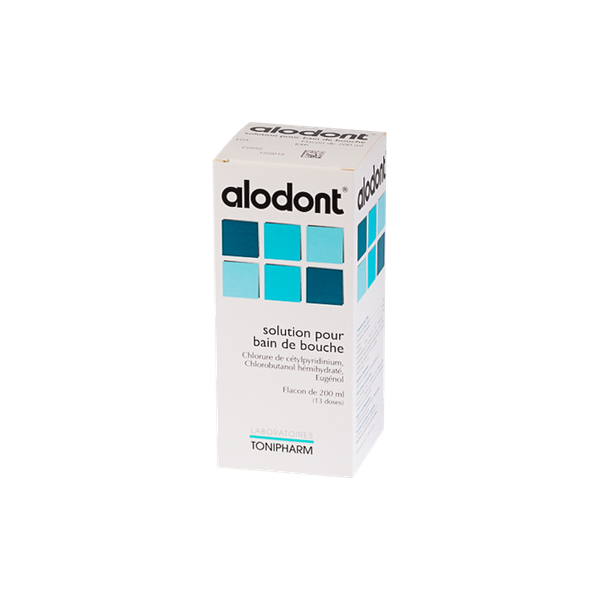 Mouthwash - Mouth Infection - Alodont - 200 ml
