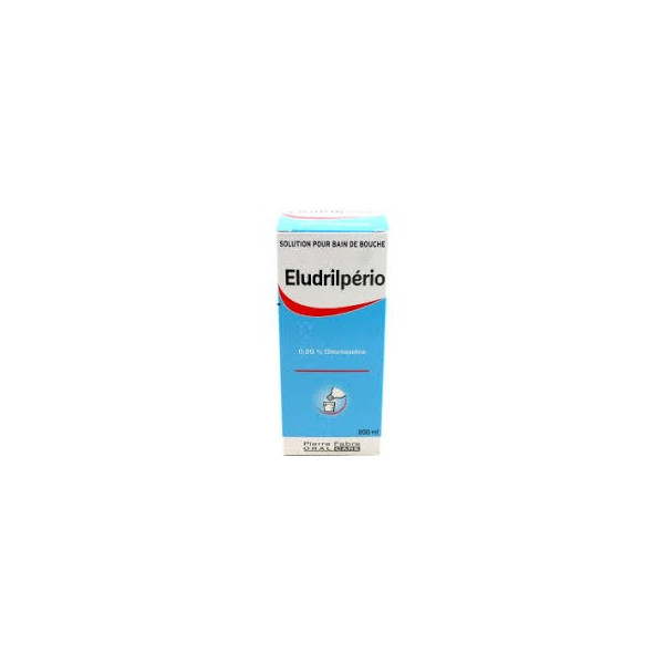 Bain de Bouche - Plaques Dentaires & Gencives - EludrilPerio 0,2% - 200 ml