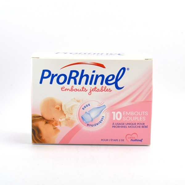 Prorhinel 10 Soft Disposable Tips For Baby Fly Prorhinel