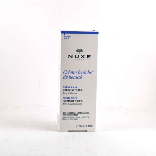 Rich Moisturizing Cream 48h - Fresh Beauty Cream - Nuxe - 30 ml
