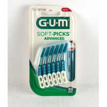 Cure-Dents Large - Soft Picks Advanced - G.U.M - 30 unités