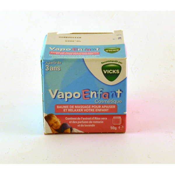 Vapo Enfant - Massage Balm - as From 3 Years - 50g
