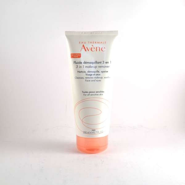 3 in 1 Fluid Make-up Remover Without Rinse - Avène - 200ml