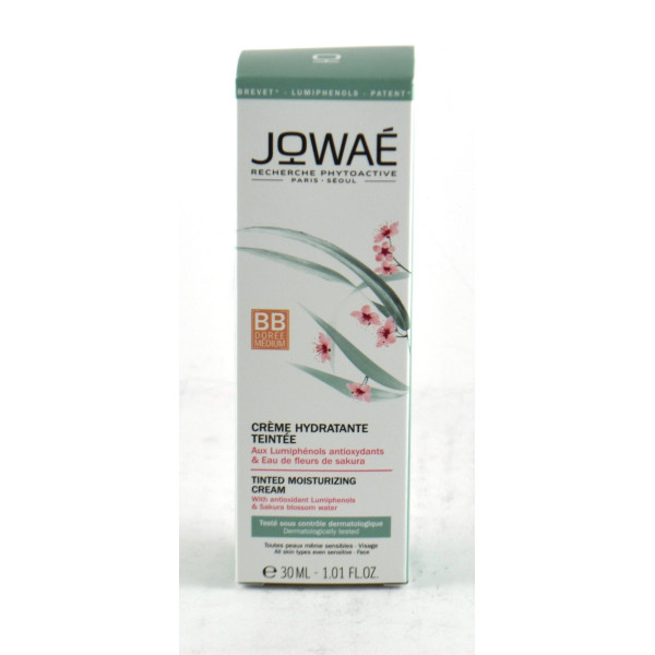 Golden Tinted Moisturizing Cream - Lumiphenols Antioxidants & Sakura Flower Water - Jowaé - Tube 30 ml