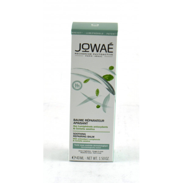 Soothing Repair Balm - Lumiphenols Antioxidants & Centella Asiatica - Jowaé - Tube 40 ml
