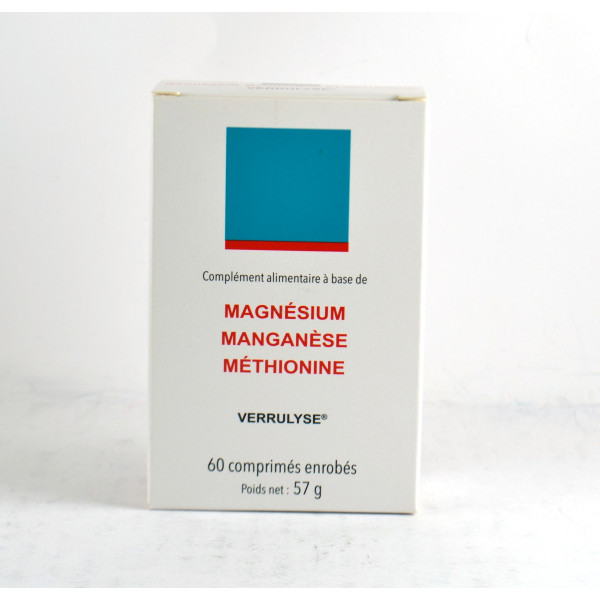 Magnesium Manganese Methionine Verrulyse 60 Tablets Cooper