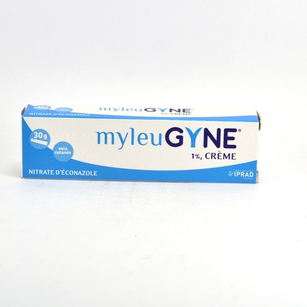 Myleugyn Econazole 1% cream, 30g tube