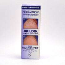 Alkidia Crème Protectrice - Soin Du Pied Diabetique - Akileïne - 75 ml