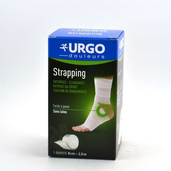Strapping Elastic Adhesive Tape - Special Sport - Urgo - 2.5 m x 8cm