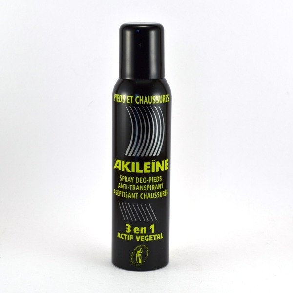 Spray Déo-Pieds Anti-Transpirant 3 En 1  - Pieds &Chaussures - Akiléine - 150 ml