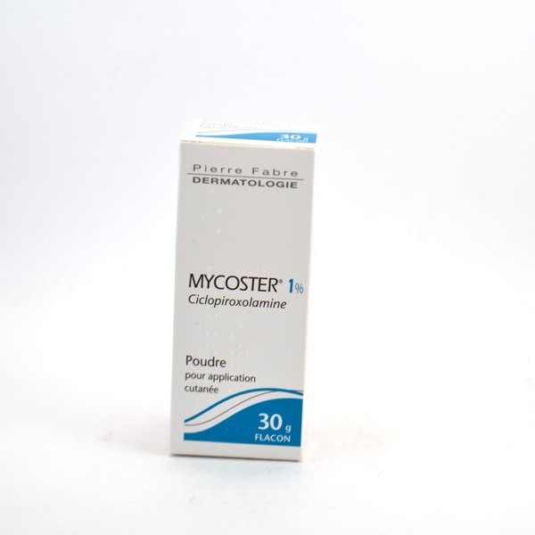 Mycoster Ciclopirox 1% Solution Pour Application Cutanée 30 ml